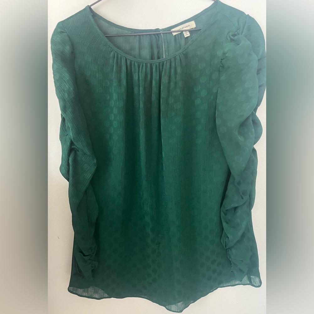 Max Studio Emerald Blouse